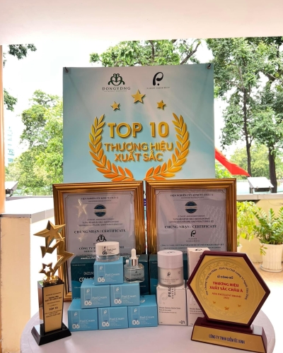 Top đầu châu Á và Top 10 sản phẩm chất lượng cao được người tiêu bình chọn